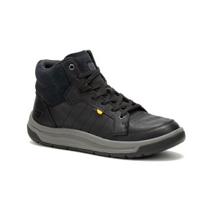 Caterpillar Apa Cush Mid Men's Boots Black | 042563-HRD