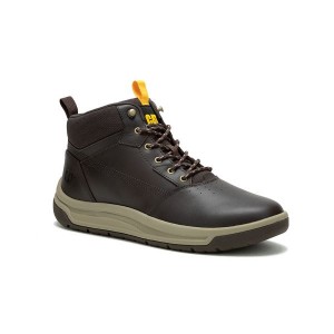 Caterpillar Apa Cush Sport Men's Boots Coffee | 268309-AED