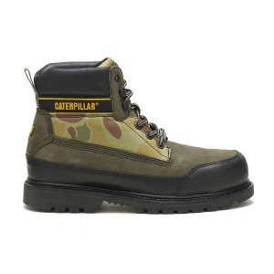 Caterpillar Cat Footwear x Nigel Cabourn Utah Men's Boots Black | 541769-YQO