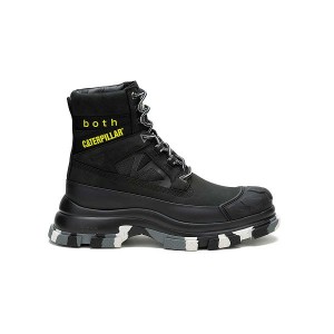 Caterpillar Cat Footwear x both GAO Pioneer Men's Boots Black | 160237-TJV