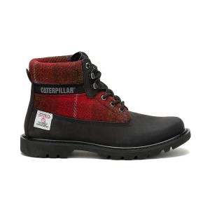 Caterpillar Colorado 2.0 Harris Tweed Men's Boots Black | 315782-BFY