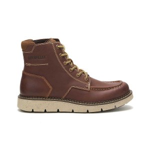 Caterpillar Covert Men's Boots Brown | 724680-CZH