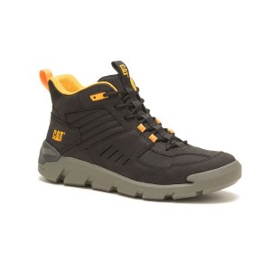 Caterpillar Crail Sport Mid Men's Boots Black | 927456-YDQ