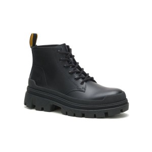 Caterpillar Hardwear Mid Men's Boots Black | 927813-MQU