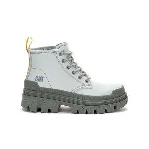 Caterpillar Hardwear Mid Men's Boots Grey | 891704-BWN