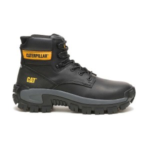 Caterpillar Invader Hi Steel Toe Men's Work Boots Black | 073428-ZTH