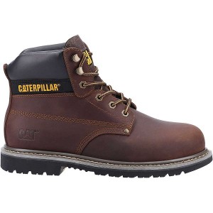 Caterpillar Powerplant ST HRO SRA Men's Work Boots Brown | 980312-PIT