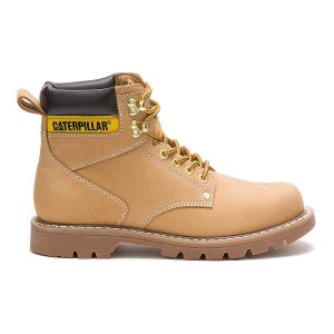 Caterpillar Second Shift Men's Work Boots Brown | 916547-WFT