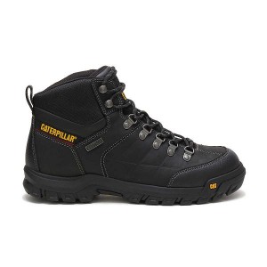 Caterpillar Threshold Waterproof Men's Work Boots Black | 034152-IUH