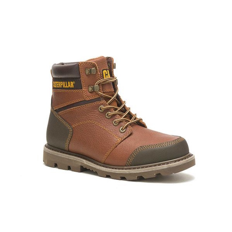 Caterpillar Allerton Men's Boots Brown | 918364-JCO