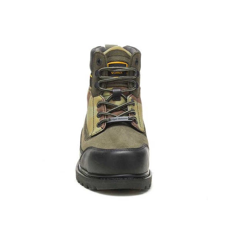 Caterpillar Cat Footwear x Nigel Cabourn Utah Men's Boots Black | 541769-YQO