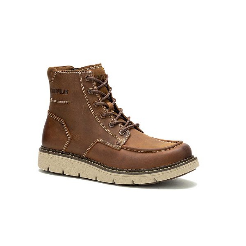 Caterpillar Covert Men's Boots Brown | 724680-CZH