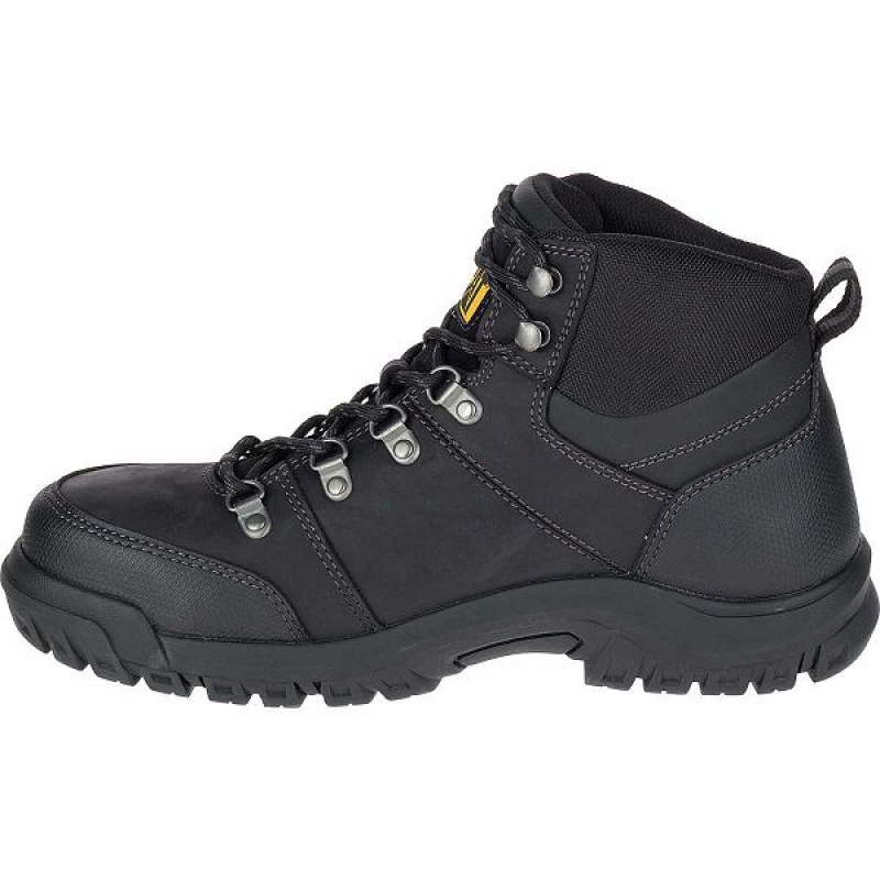 Caterpillar Framework S3 WR HRO SRA Steel Toe Men's Work Boots Black | 598261-MOJ