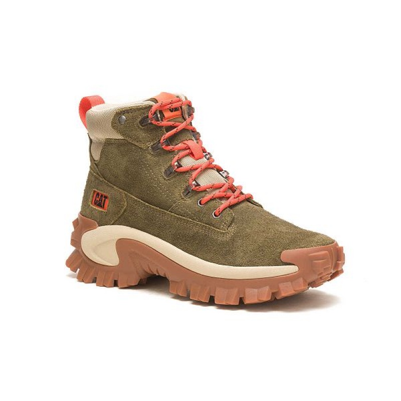 Caterpillar Intruder Ply Men's Boots Dark / Olive | 043598-HJM