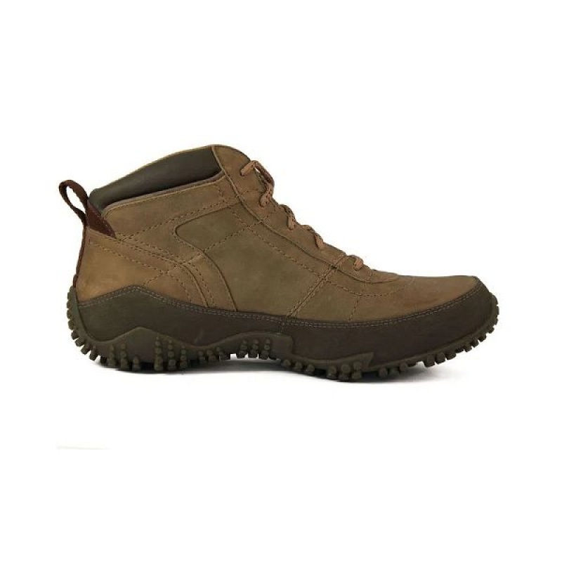 Caterpillar Litz Mid Cat Men's Boots Khaki | 793856-DST