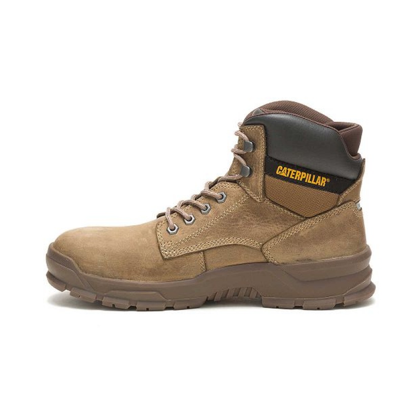 Caterpillar Mobilize Alloy Toe Men's Work Boots Brown | 430798-WRO