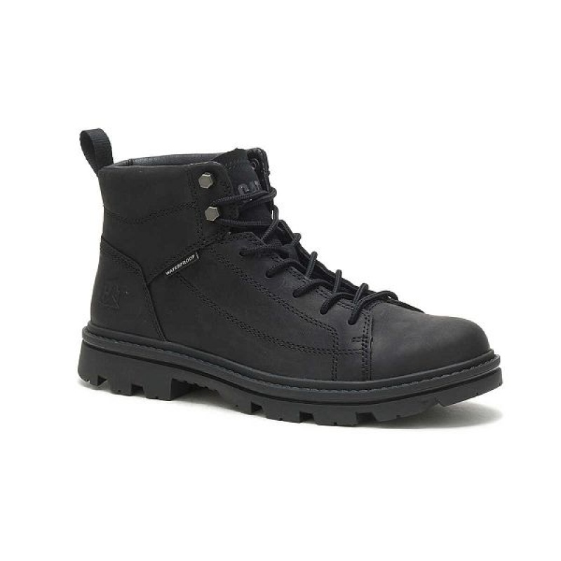 Caterpillar Modulate Waterproof Men's Boots Black | 086197-SBW