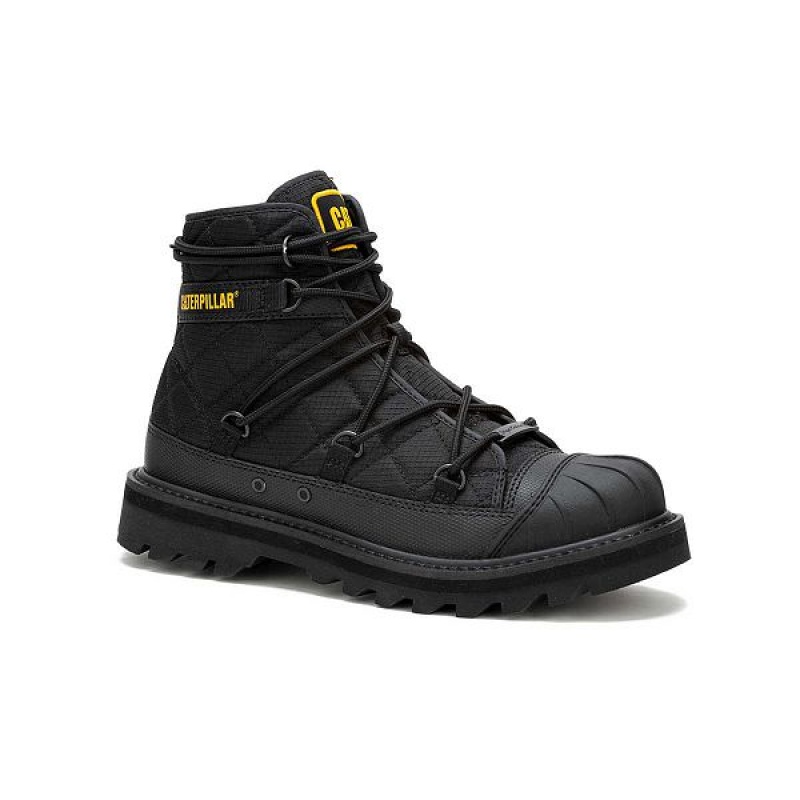 Caterpillar Omaha Alt Lace Men's Boots Black | 127963-SBZ