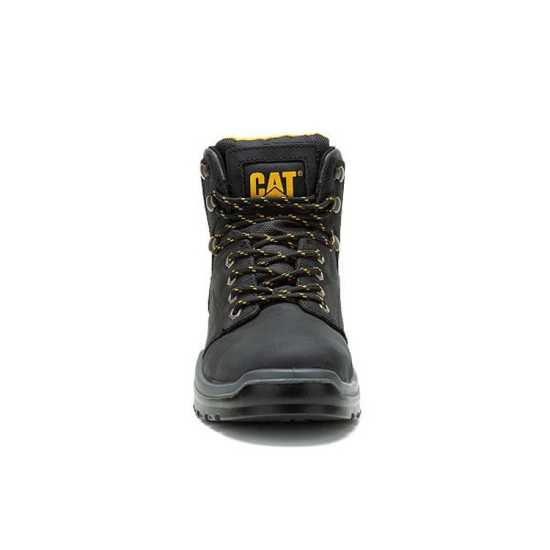 Caterpillar Striver Steel Toe Men's Work Boots Black | 520134-GCX