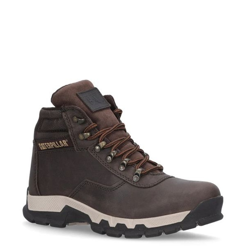 Caterpillar Wilson WS M4M Casual Men's Boots Coffee | 695781-FBU