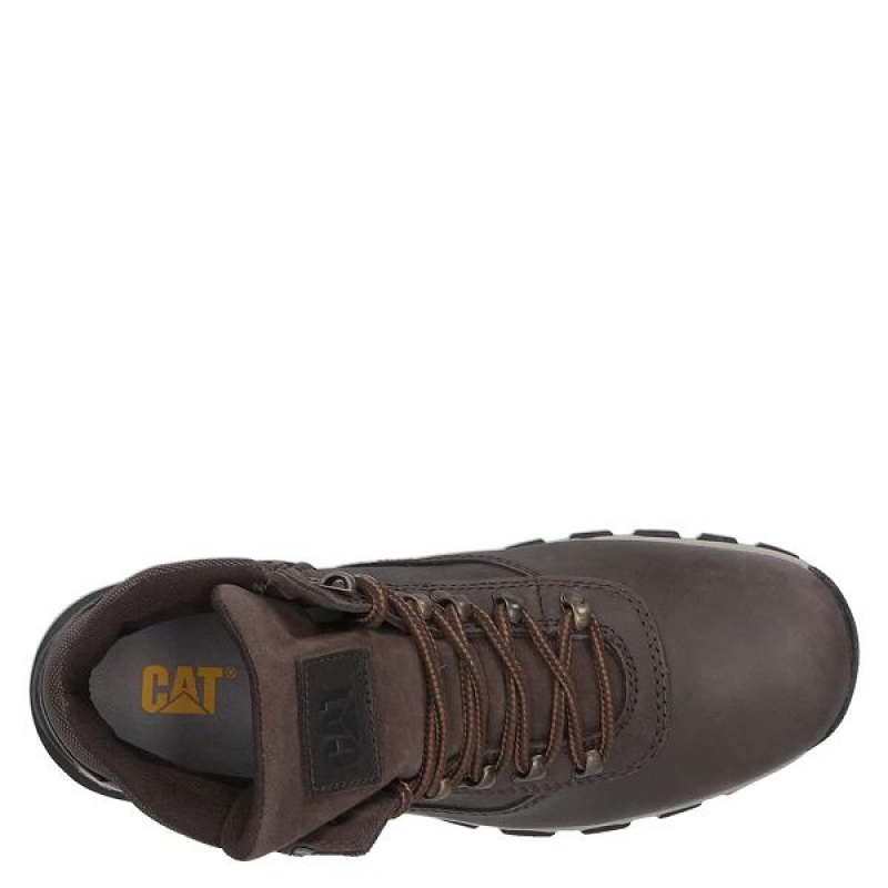 Caterpillar Wilson WS M4M Casual Men's Boots Coffee | 695781-FBU